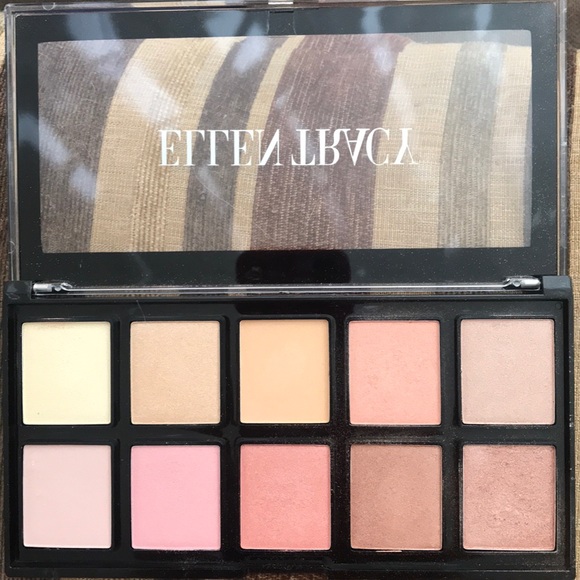 Ellen Tracy 10 Colors Highlighter Pallet. - Picture 1 of 7